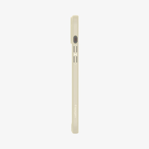 ACS07209 - iPhone 15 Series Ultra Hybrid Case in Natural Titanium showing the back